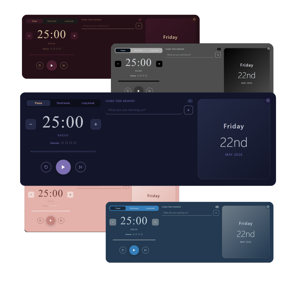 Pomo-Pro widget preview